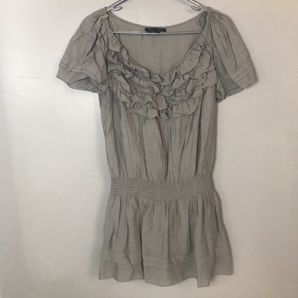 BCBGmaxazria gray mini dress